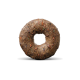 Runder Snack für Hunde: leichte, knackige Krokette, getreidefrei, kalorienarm, mit Erbsen und Karotten, ohne künstliche Zusätze.