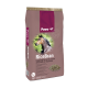 Pavo RiceBran Pferdefutterbeutel mit dem Profil eines Pferdes, gekennzeichnet als Belag für ein fitten Pferd mit viel Ausdauer, getreidefrei.