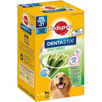 Zahnpflege Dentastix Daily Fresh Multipack Maxi, 26-44kg, 21x