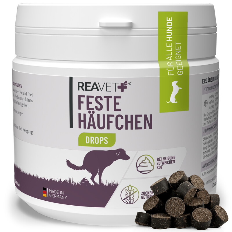 REAVET Feste Häufchen Drops 350g (180Stk)
