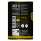 Schwarze Dose mit Premium-Katzenfutter, 400g, mit dem Text "100% Premium Qualität", Nährwertangaben und ohne künstliche Zusatzstoffe.