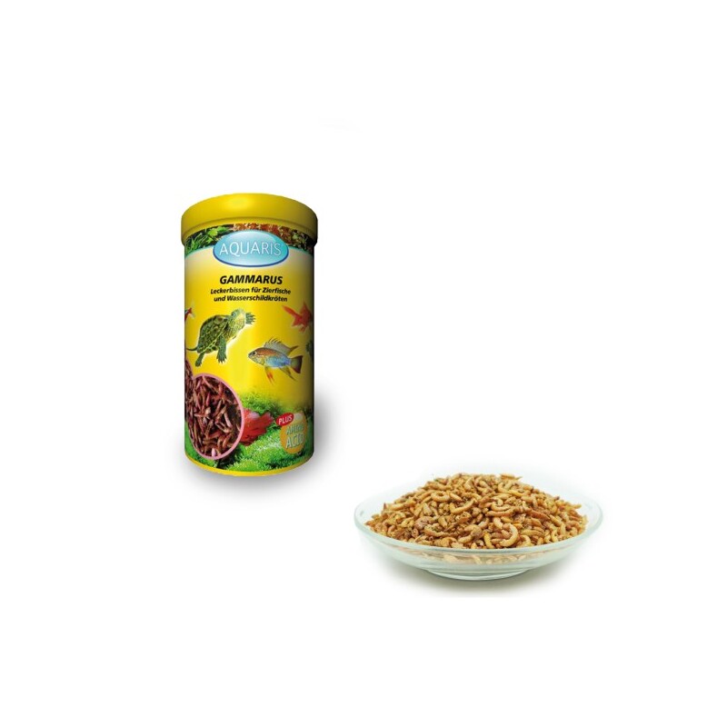 AQUARIS Aquarium Fischfutter - Gammarus - 30g / 250ml