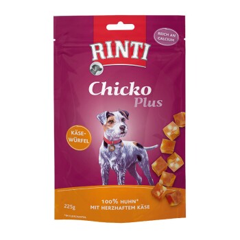 RINTI Chicko Plus cubes de fromage, poulet avec fromage 225 g