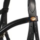 Hans Melzer Trense Bad Harzburg schwarz/messing WB EXTRA (KB-Kaltblut)