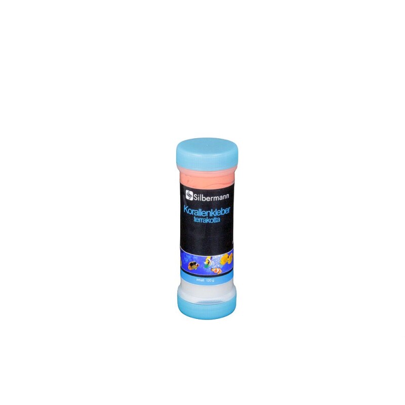Silbermann Korallenkleber terrakotta 120 g