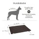 XXL Hundedecke (140x110 cm, 2 cm dick) für große Rassen wie Bernhardiner, Rottweiler und Deutsche Schäferhunde.