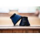 Hufglocken Furlyn mit synthetischem Lammfell navy M