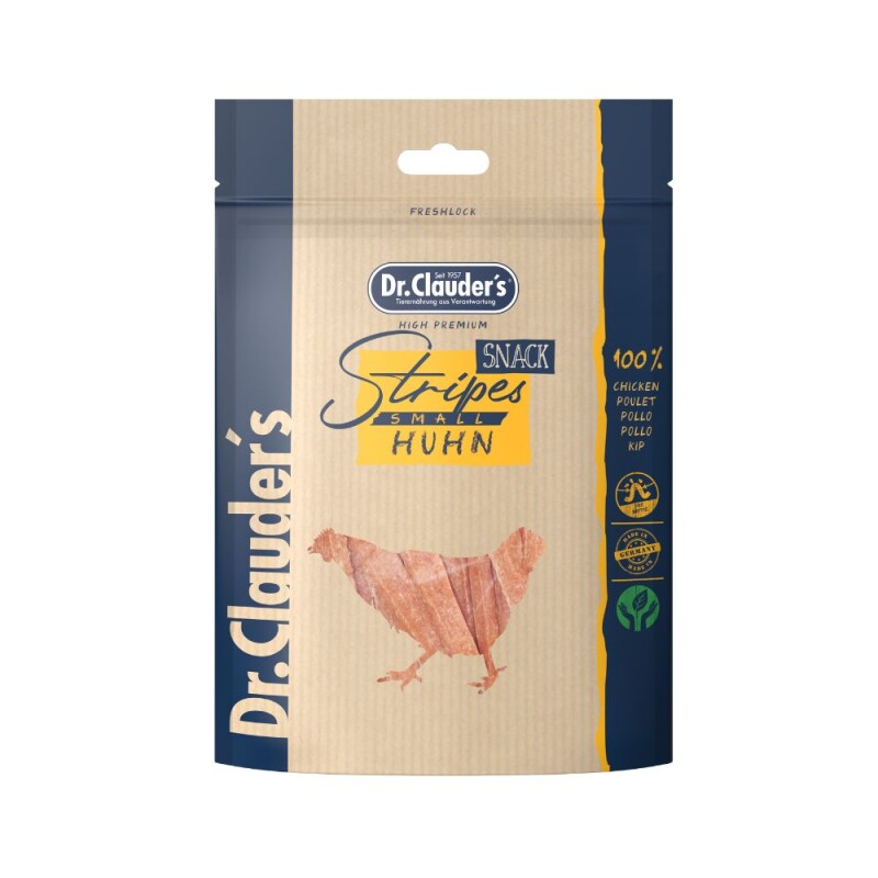Dr. Clauder's Stripes Snack Huhn -10x 80g