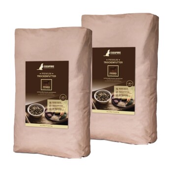 Trockenfutter Hund Premium Adult Pferd 2x12 kg