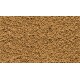 Gros plan sur des granulés de nourriture pour animaux secs, présentant une couleur beige uniforme et diverses formes, remplissant toute l'image.