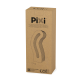 Zestaw wymiennych kartonów do drapaka dla kotów Catit Pixi, z falistym wzorem i napisem "Pixi" na brązowym pudełku.
