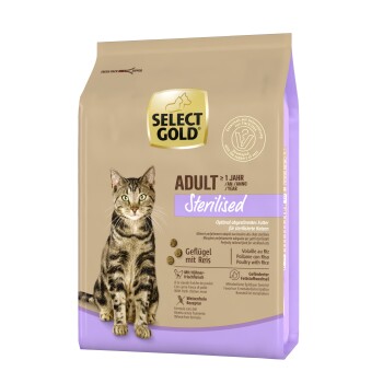 Sterilised Adult Geflügel und Reis 2,5 kg