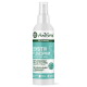 AniForte Sensitive Care Spray für Haustiere in einer türkisfarbenen Flasche, beschriftet mit "Sensitiv Pflegespray" und "Entwirrspray für alle Felltypen."