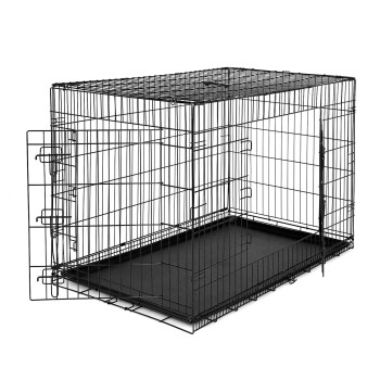 Lionto Hundetransportkäfig Tiertransportbox Hundebox Größe (S) 45x31x36 cm XXXL
