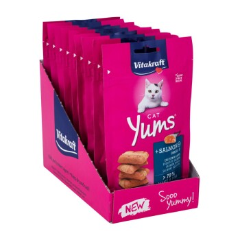 Cat Yums 9x40g Lachs & Omega 3