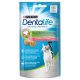 Purina Dentalife dagelijkse mondverzorgingssnacks voor katten, zalmsmaak, met tandsteencontrole en toegevoegde calcium en taurine.