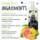 Bugalugs "Zingy 2-in-1 Shampoo + Conditioner" Flasche mit Cartoon-Hund, die Grapefruit- und Orangenextrakte für die Haut und das Fell von Haustieren enthält.