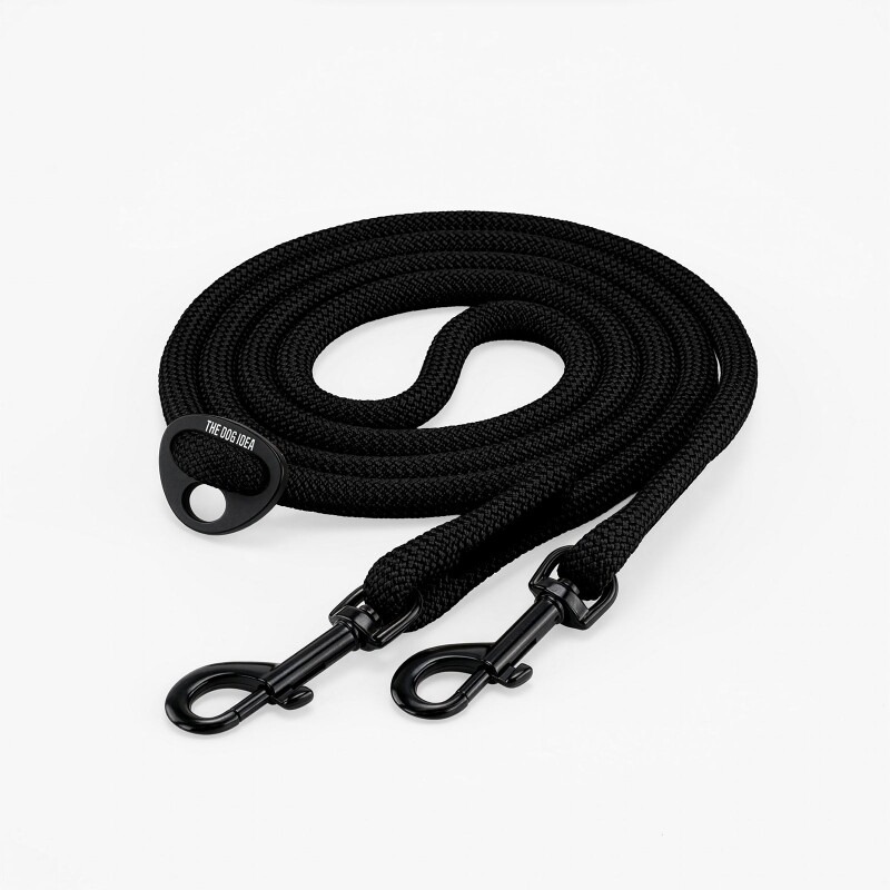 THE DOG IDEA Tau Hundeleine Schwarz