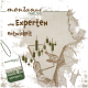 Illustration einer Person, die Daten auf einem Tablet analysiert, mit dem Text "montanus nature von Experten entwickelt" und einem Etikett mit der Aufschrift "MADE IN GERMANY."