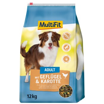 MultiFit Adult mit Geflügel & Karotte 12 kg