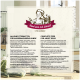 Bild eines Haustierfutterpakets mit der Aufschrift "Rind pur mit Leinöl" für erwachsene Hunde. Es listet Zutaten, Nährwertinformationen und behauptet einen hohen Proteingehalt.