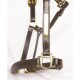 Hans Melzer Halfter Sahrendorf braun/messing WB (Warmblut)