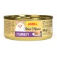 JosiCat Finest Mousse Katzenfutterdose mit Truthahn-Geschmack, getreidefrei, ohne Zuckerzusatz, 85g Nettogewicht.