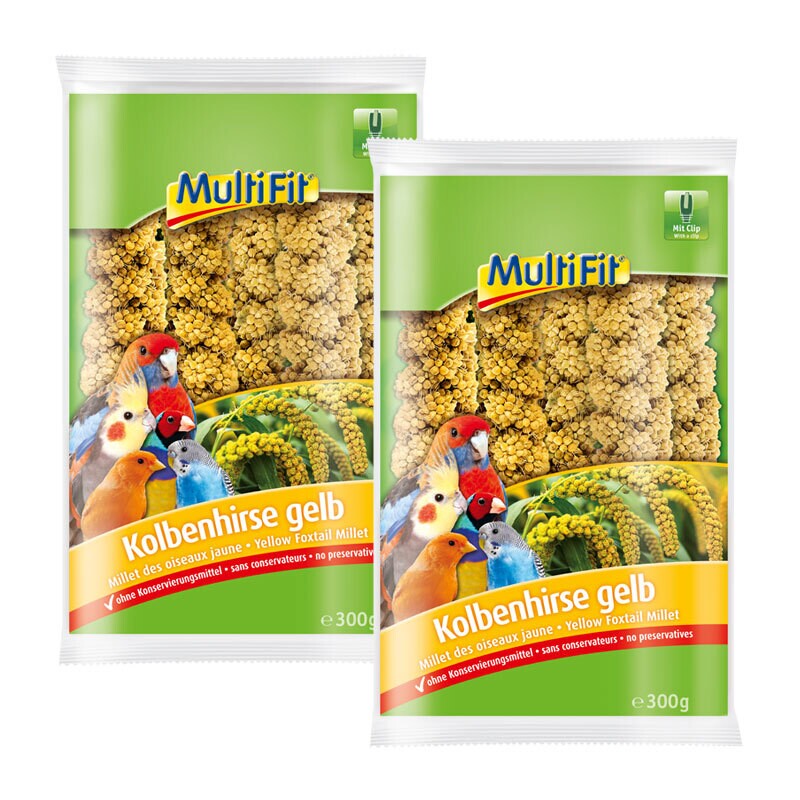 MultiFit Millet en épi jaune 2x300 g