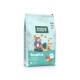Grüne Wildfang Petfood Sensitive Katzenfutter-Tüte für erwachsene Katzen mit Insekten & Huhn, gute Verdauung und Urin-pH-Kontrolle, deutsche Qualität.