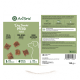 Hundesnacks von AniForte, die 95 % Pferdefleisch enthalten, getreidefrei sind, für alle Altersgruppen geeignet sind und Nährwertinformationen auf der Rückseite haben.