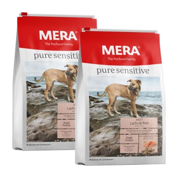 MERA Pure Sensitive Lachs & Reis 2×12,5 kg
