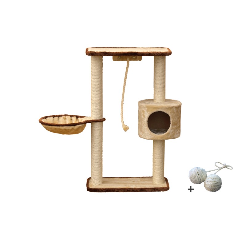 Rohrschneider ® Wandkratzbaum Dreamy, mit Gratis-Spielball,