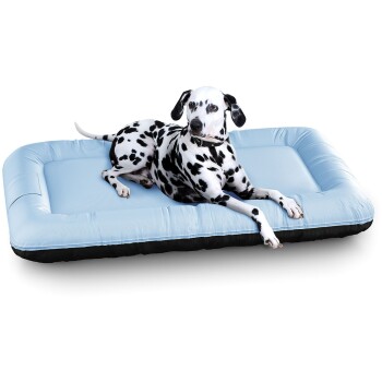 Wasserfestes In und Outdoor Hundebett Lucky Color Edition aus Nylongewebe blau XXL