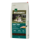 12 kg Sack "Real Nature Wilderness Senior" Hundefutter mit einem Wolfdesign. "DARK FIORD" Etikett; 60% Rotwild & Lachs, 40% Früchte/Gemüse.