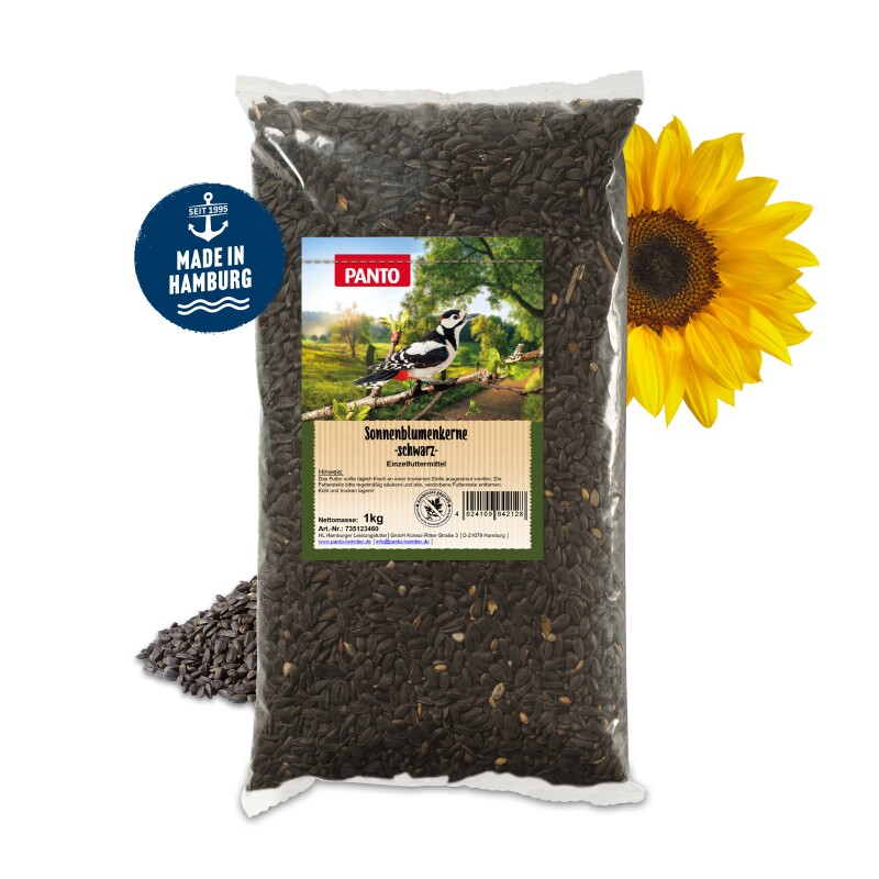 Panto ® SONNENBLUMENKERNE SCHWARZ 1 kg