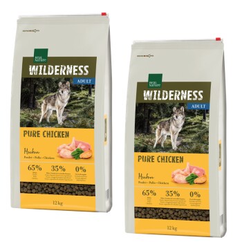 REAL NATURE WILDERNESS Adult Pure Chicken 2×12 kg