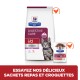Sac et sachet de nourriture pour chatons Hill's Prescription Diet Digestive Care i/d avec un chaton tigré gris et une icône de poulet.