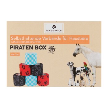 selbsthaftende Verbände Piraten-Box 6er Set