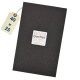 Schwarze rechteckige Haustiermatte mit GarPet-Logoaufkleber (Tier-Icons) und Anhänger mit der Aufschrift '40 x 25'.