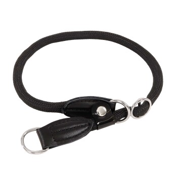 Lionto Hundehalsband, Retrieverhalsband schwarz S