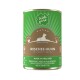 Dose Hundefutter mit der Aufschrift "Irish Pure Senior Sensitivity" mit Huhn, Gemüse und 2% Algen, hergestellt in Irland.