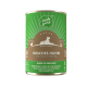 Dose Hundefutter mit der Aufschrift "Irish Pure Senior Sensitivity" mit Huhn, Gemüse und 2% Algen, hergestellt in Irland.