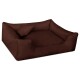 MORITZ KOMFORT Hundebett Hundesofa M - XXXL 90 110 130 160 185 cm braun 90 cm, 22 cm, 75 cm