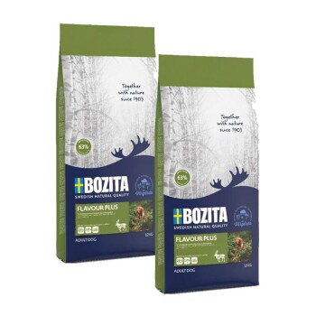 BOZITA Naturals Flavour Plus 2×12 kg