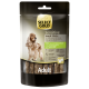 Sélectionnez les bâtonnets Gold Sensitive Snack pour chiens adultes à estomac sensible, saveur canard, sans céréales, soutient le métabolisme.
