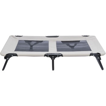 Hundeliege grau/ schwarz 60 cm, 19 cm, 60 cm
