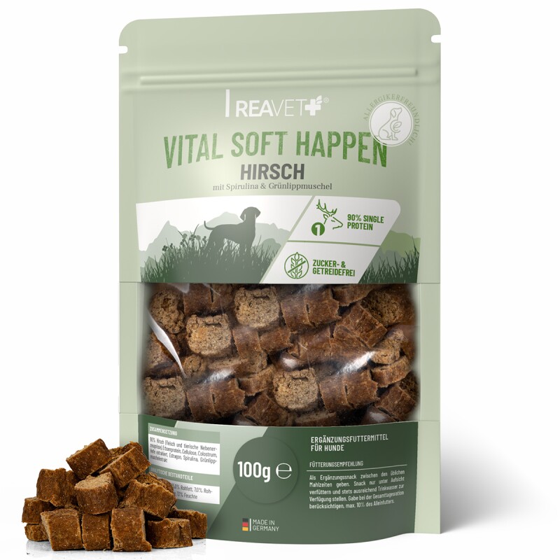 REAVET Vital Soft Happen - Hirsch 100g