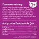 Katzenfutterverpackung mit Inhaltsstoffen und analytischen Komponenten, einschließlich Protein (30%), Fett (12%) und Ballaststoffen (2,0%).
