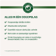 Huisdiervoeding met natuurlijke ingrediënten: hoogwaardige eiwitten, koolhydraten, zalmolie, kruiden, zonder toegevoegde suikers of conserveermiddelen.