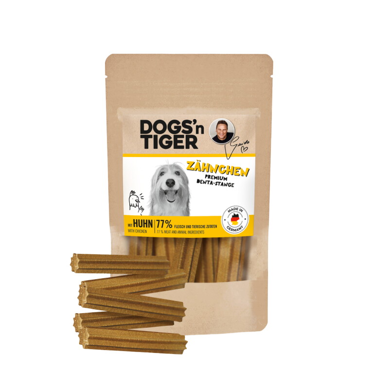 Dogs'n Tiger Zähnchen Denta Snacks Huhn 10x135 g